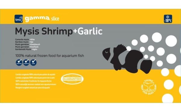 Gamma Slice Mysis Shrimp + Garlic Flat Pack 250g
