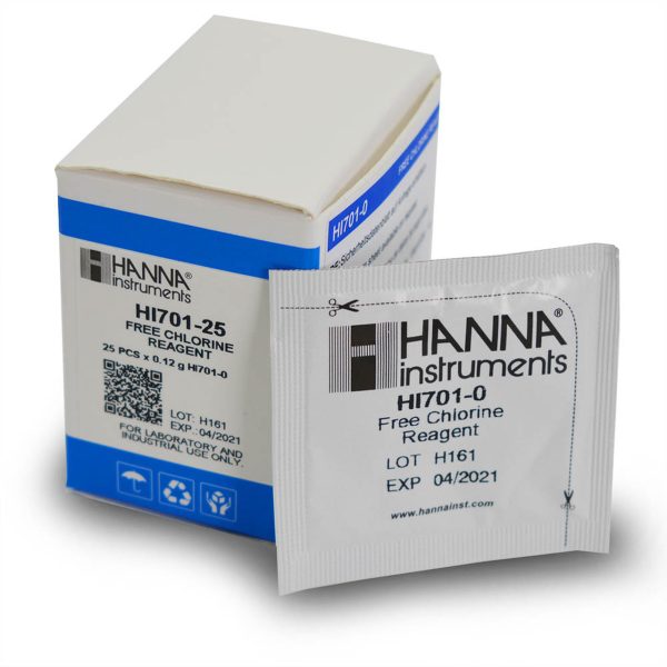 Recargas Reagente De Ferro HI721 (25 testes) - Hanna