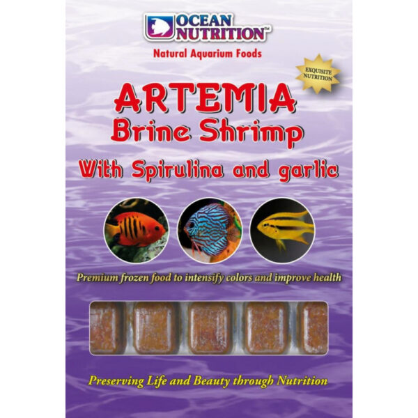 Artémia c/ Spirulina e Alho Brine Shrimp Spirulina/garlic