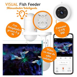 Visual Feeder O-1 – Alimentador Automático com Câmara HD 2K